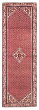 3'3" x 10'0" Vintage Hand-knotted Runner Rug Traditional Oriental Wool Carpet