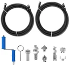 Drain Snake Unblocker 2 x 3 Metre Spirals, φ12 mm, with 6 Pieces Drain Cleaner photo 1