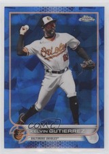 2022 Topps Chrome Update Sapphire Edition Kelvin Gutierrez #US319 0mn9