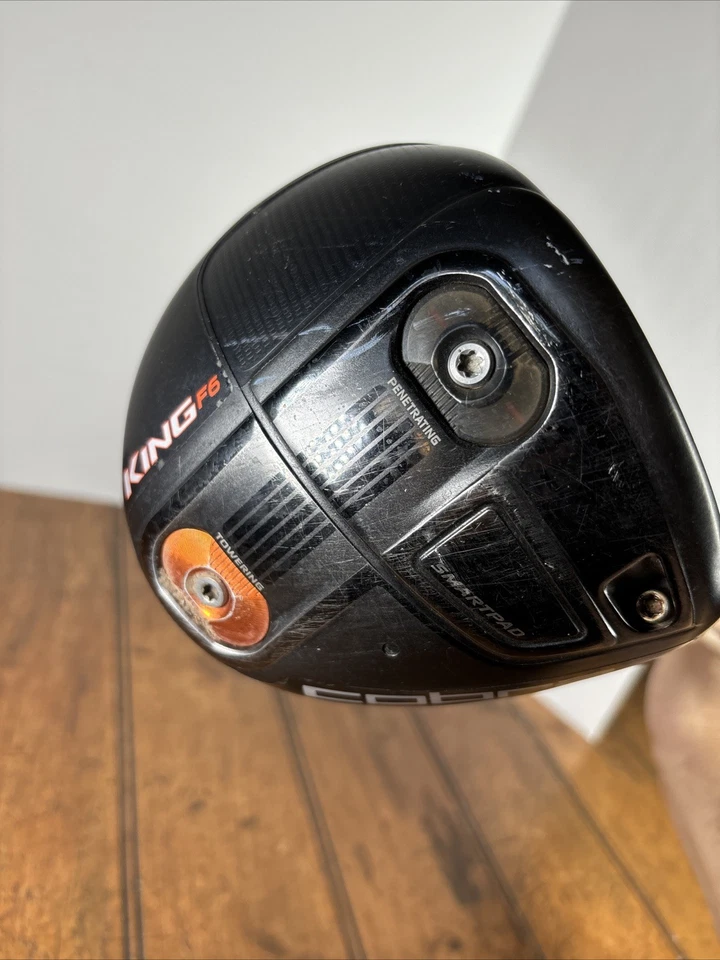 Driver Cobra King F6 MyFly Fujikura Vista Pro 55 grafito rígido flexible LEER Foto 2 de 4