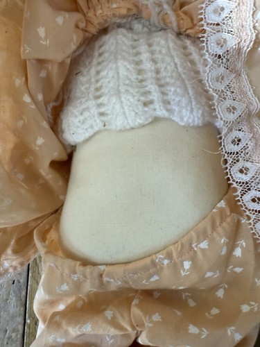 Vintage Porcelain Doll Three Faced Baby Bisque Doll Happy Sleeping Crying Rare - Picture 9 of 10