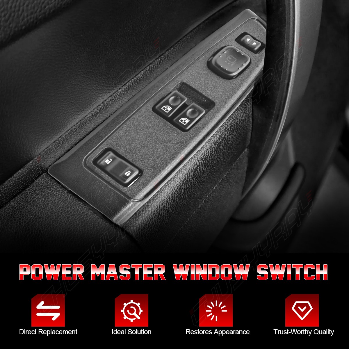 15883322 For Chevy GMC Silverado 2003-07 Driver Side Master Power Window Switch