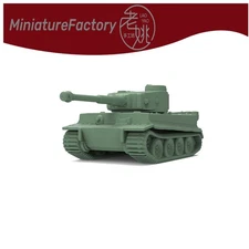 SSMODEL 1:350 German Tiger Heavy Tank 4pcs
