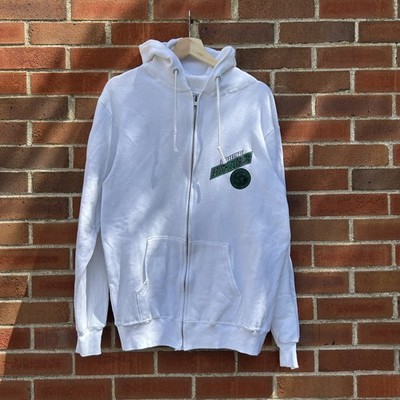 Vintage 1980s Champion USF University of South Florida Bulls Zip Up Hood Jacket