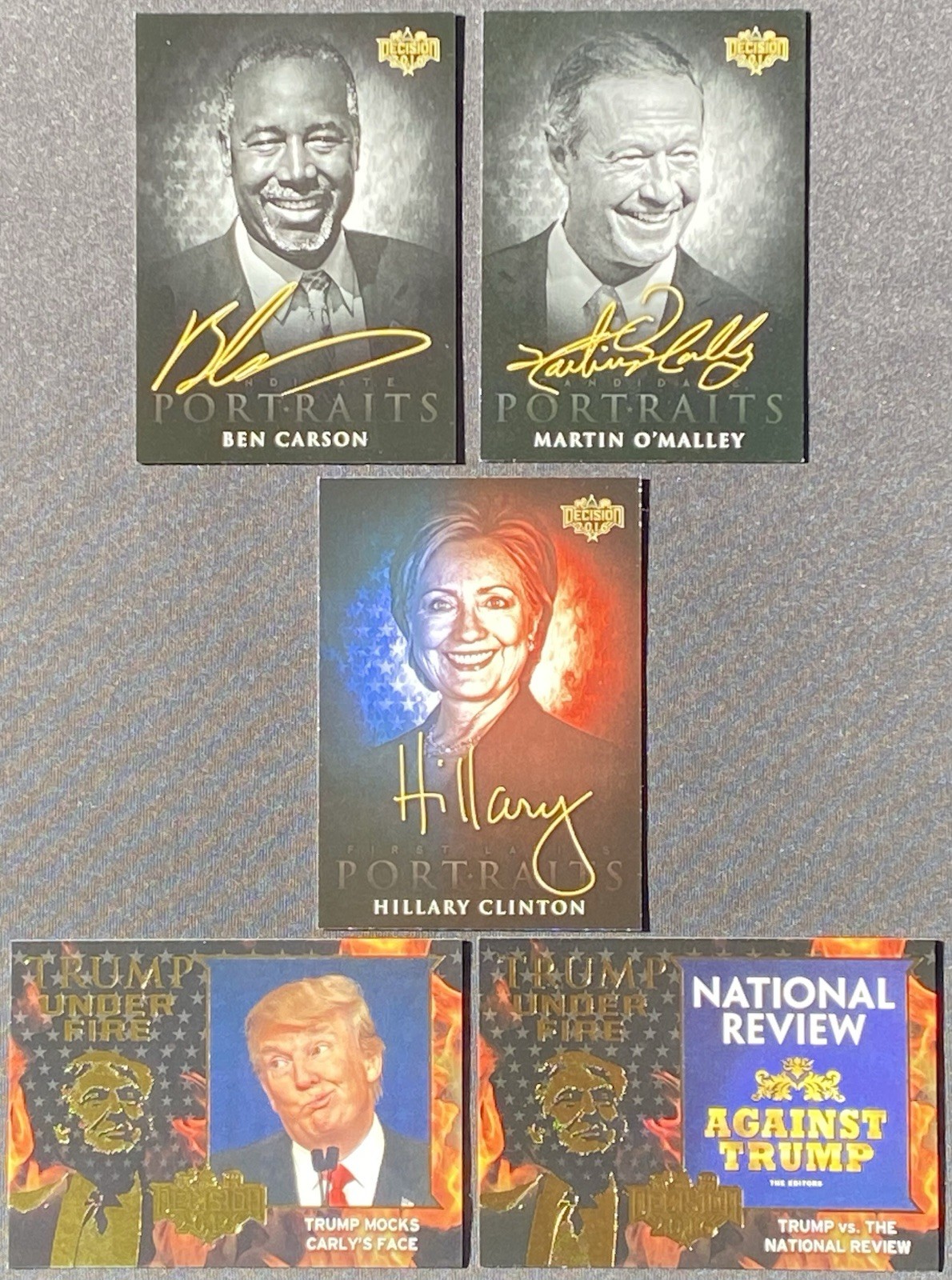 2016 Decision 2016 - Inserts - Non-Sport Cards - Complete Your Set - You U Pick