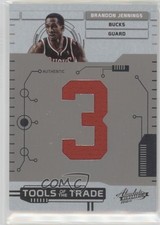 2010-11 Absolute Memorabilia Tools of the Trade 27/99 Brandon Jennings #2 1l2
