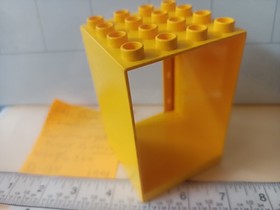 Vintage 1998 Lego Duplo 2435 Western Town Yellow Door Element 4x4x5 6360