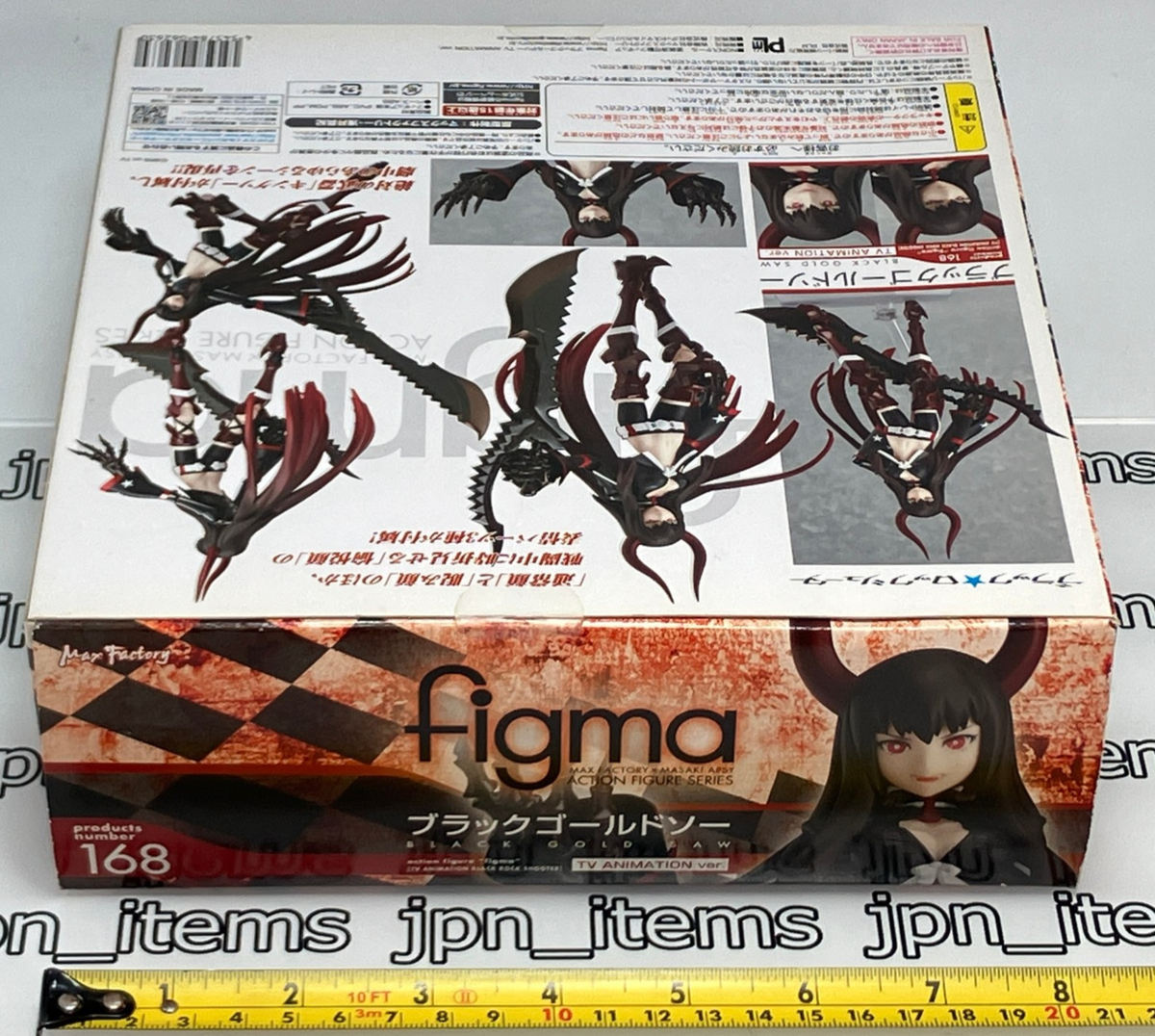 Black Gold Saw TV figma 168 Figure Black Rock Shooter MaxFactory