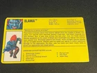 gi joe Street Fighter 2 lot File Card 1993 Blanka Blue Beast Blaster Rare FC