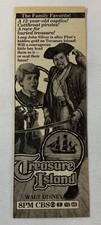 Publicité TV CBS 1982 ~ Walt Disney film TREASURE ISLAND
