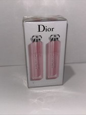 Dior Addict Lip Glow Lipstick DUO Shades 001 PINK 004 CORAL Full Size 3.5g