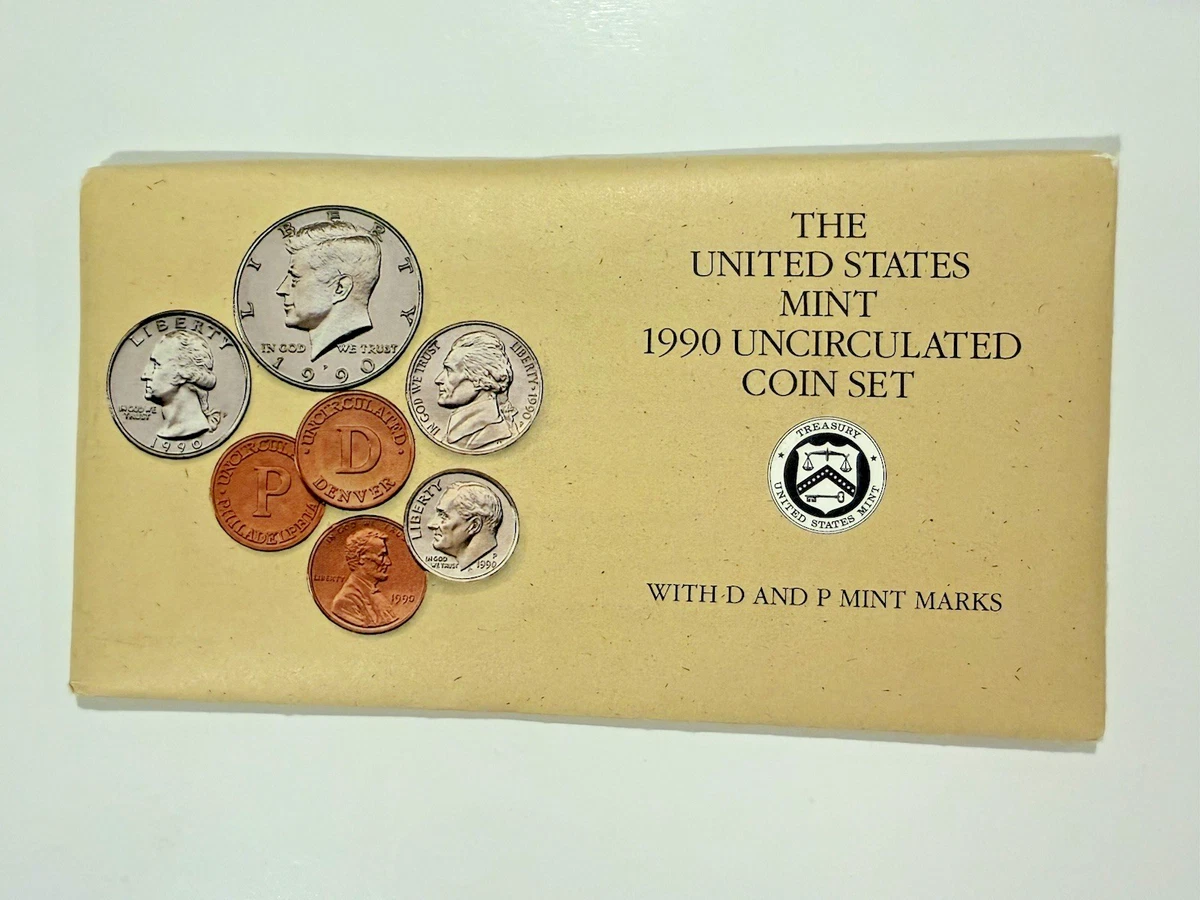 U.S. Mint Certified Ungraded US Coin Mint Sets 1990 for sale | eBay