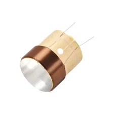25.5mm 1" Woofer Voice Coil 4 Layers Round Copper Wire Bass Speaker Replacement