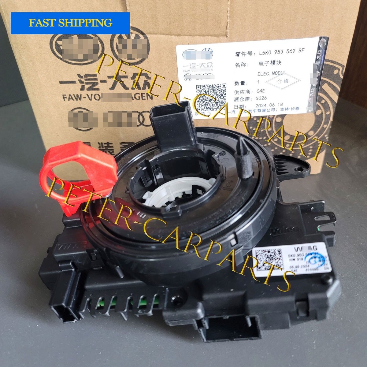 Cruise Control Clock Spring Module For VW Passat Jetta Sharan