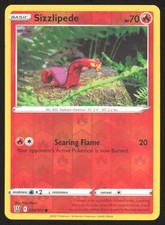 Sizzlipede Reverse Holo Common SWSH05: Battle Styles 029/163 NM Yuka Morii