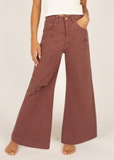 Joyfolie Addyson Denim Pants Raisin Size 6 Girls Bottoms