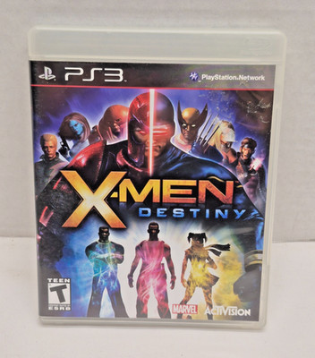 Sony Playstation 3 PS3 X-Men Destiny Marvel Manual Complete Tested Works Retro