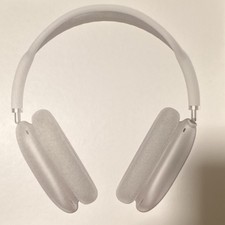 Apple AirPods Max Silver Wireless Noise Cancelling Headphones w/ Case  Cable