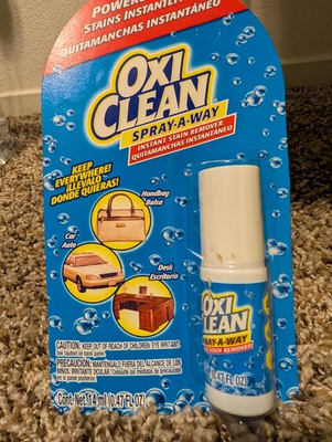 #ad Oxi Clean Spray A Way Instant Stain Remover Powerful On The Go New In Box $15.00