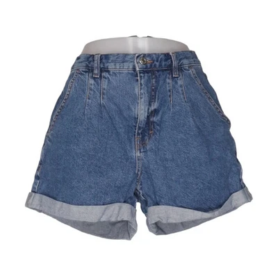 Topshop, Jeans Shorts, Größe: 42, Blau, Baumwolle/Polyester, Einfarbig #HOD - Bild 1 von 4