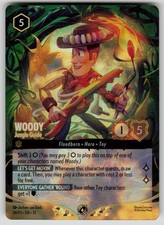 Woody - Jungle Guide Store Championship Foil Disney Lorcana Promo Card 54 NM