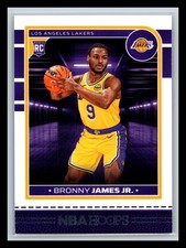 Bronny James Jr. Rookie Los Angeles Lakers 2024-25 Hoops #280