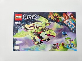 LEGO Elves 41183: The Goblin King's Evil Dragon INSTRUCTIONS ONLY