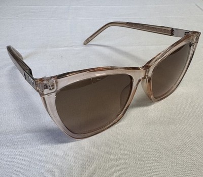 Sofia Vergara X Foster Grant Womens Designer Clear Frame Peach Sunglasses