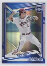 2022 Panini Elite Extra Edition Aspirations Blue 159/349 Sean McLain #165 he0