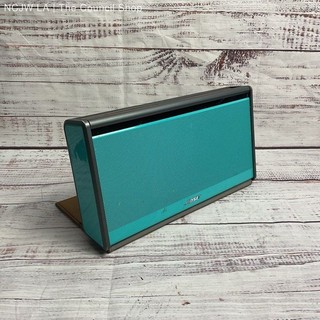 Bose SoundLink Bluetooth 404600 Teal & Tan Leather Cover Portable Speaker