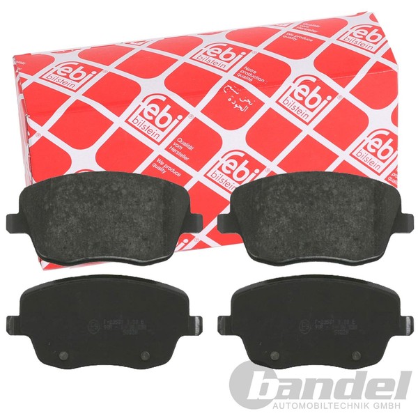 Febi Bremsbelagsatz Vorne Passend FüR Seat Cordoba Ibiza Skoda Fabia Roomster-image