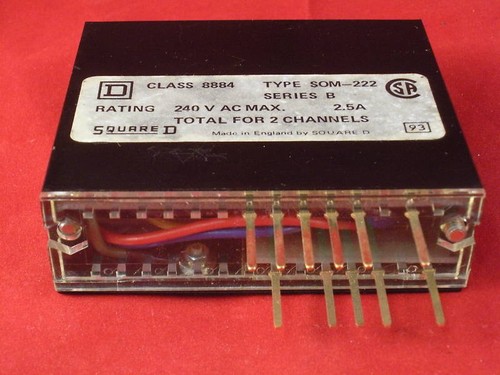 Square D Control Output Module SOM-222 8884 120/240 NEW - Picture 3 of 3
