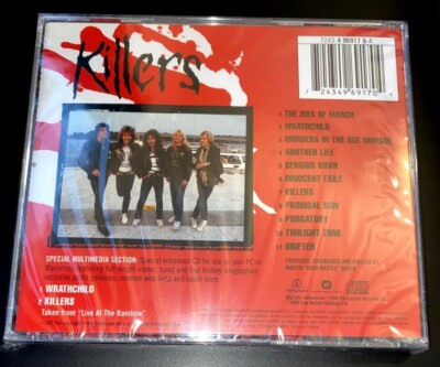 IRON MAIDEN - KILLERS (New CD Sealed) | eBay