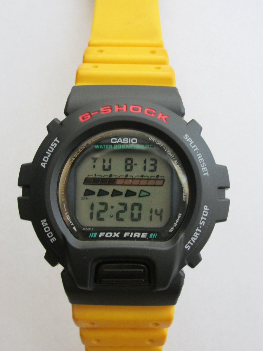 ⭐激レア⭐G-SHOCK DW-6630B FOX FIRE 1994年モデル
