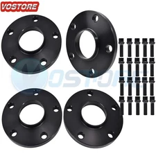 4Pcs 15mm 5x130mm to 5x130mm Wheel Spacers 14x1.5 71.6 for Audi Q7 Porsche 911