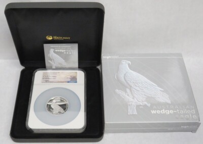 2016 P SILVER AUSTRALIA MERCANTI $8 WEDGE TAILED EAGLE 5 OZ