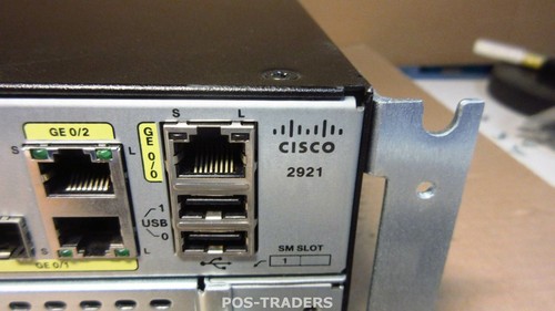 Cisco 2921 2900 Series CISCO2921/K9 Integrated Services Router INCL 4X WIC 1ADSL - Bild 3 von 4