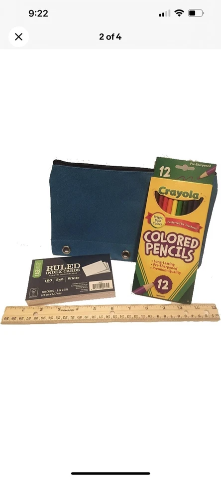 Secondary School Supply Pack 25 Essential Items Bundle for Middle, High, College - Image 4 of 4