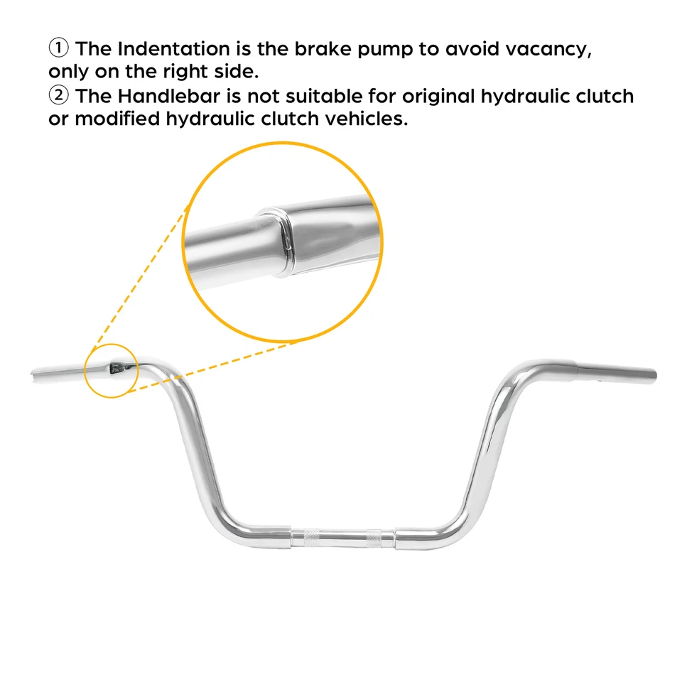 Barra de suspensión APE de elevación de 16" manillar de 1-1/4" apta para Harley Sportster XL883 1200 EE. UU. Foto 3 de 4