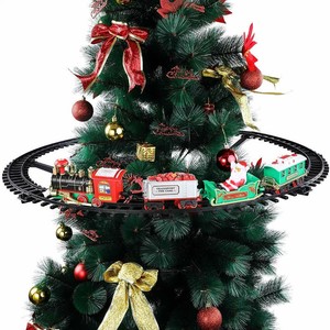 electric christmas train set