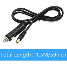 DC Power Supply Car Cigarette Lighter Charger 8mm 7.9mm x 5.5mm Male Cable Cord