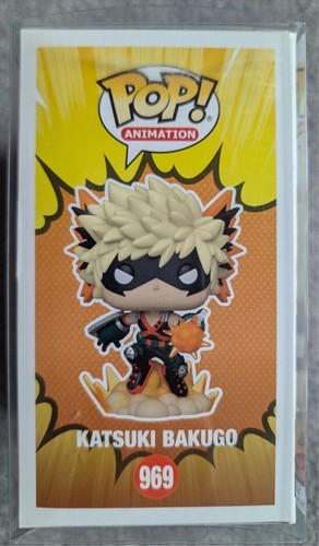 Katsuki Bakugo #969 Signed Clifford Chapin Hot Topic My Hero Academia Funko Pop - Picture 3 of 6