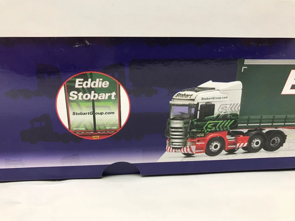 Corgi CC13747, Scania R (Face Lift) Super Curtainside Trailer, Eddie Stobart - Image 3 of 4