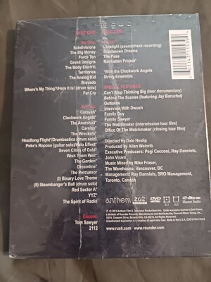 その他 Clockwork Angels Tour [DVD] RUSH / Clockwork Angels Tour (DVD) *NEW* 601143115394| eBay