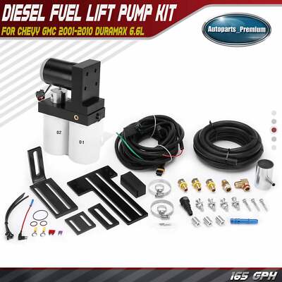 FASS Titanium Signature Fuel Pump System 250GPH 01-16 GM Duramax 6.6 TSC10250G E - Foto 8