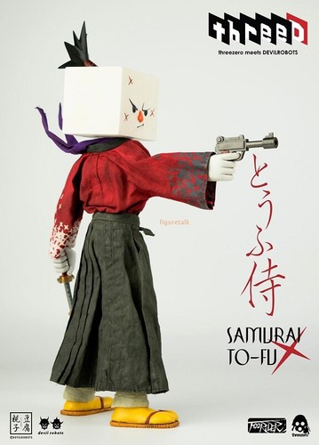 Figura Coleccionable ThreeZero X DEVILROBOTS Escala 1/6 Samurai TO-FU en Stock - Imagen 11 de 12
