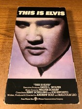 This Is Elvis VHS VCR Video Tape Used Movie  Pop Biography