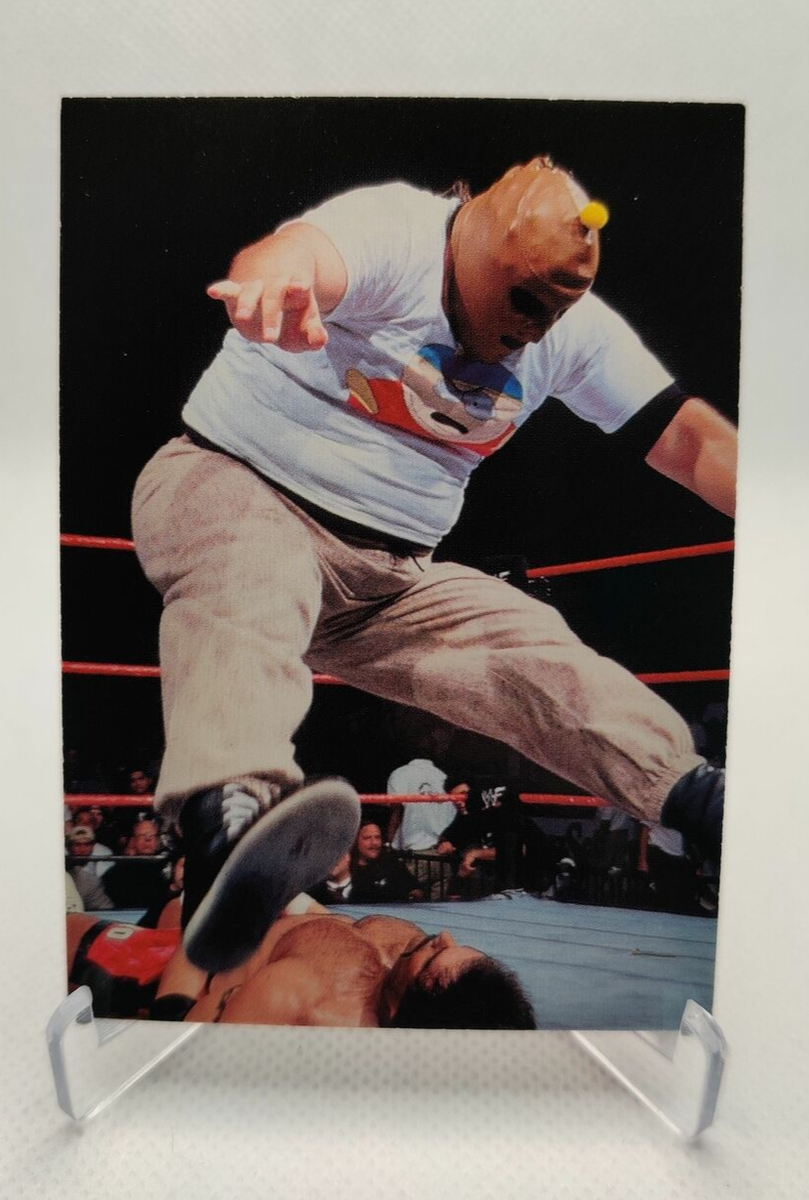 1998 Comic Images WWF Superstarz #43 Earthquake Golga wrestling