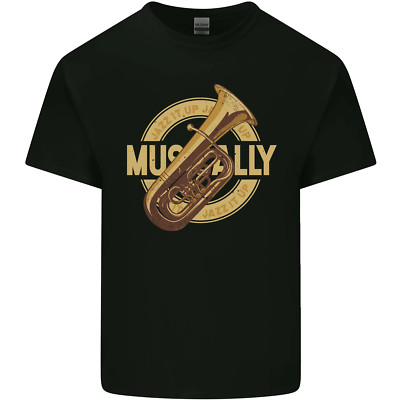 Tuba Messing Musikinstrument Jazz Kinder Maglietta Kinder