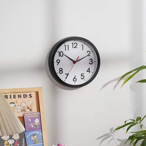Wall Clock Modern Small Wall Clocks Battery Operated Silent Non Ticking Analog - Picture 4 of 12